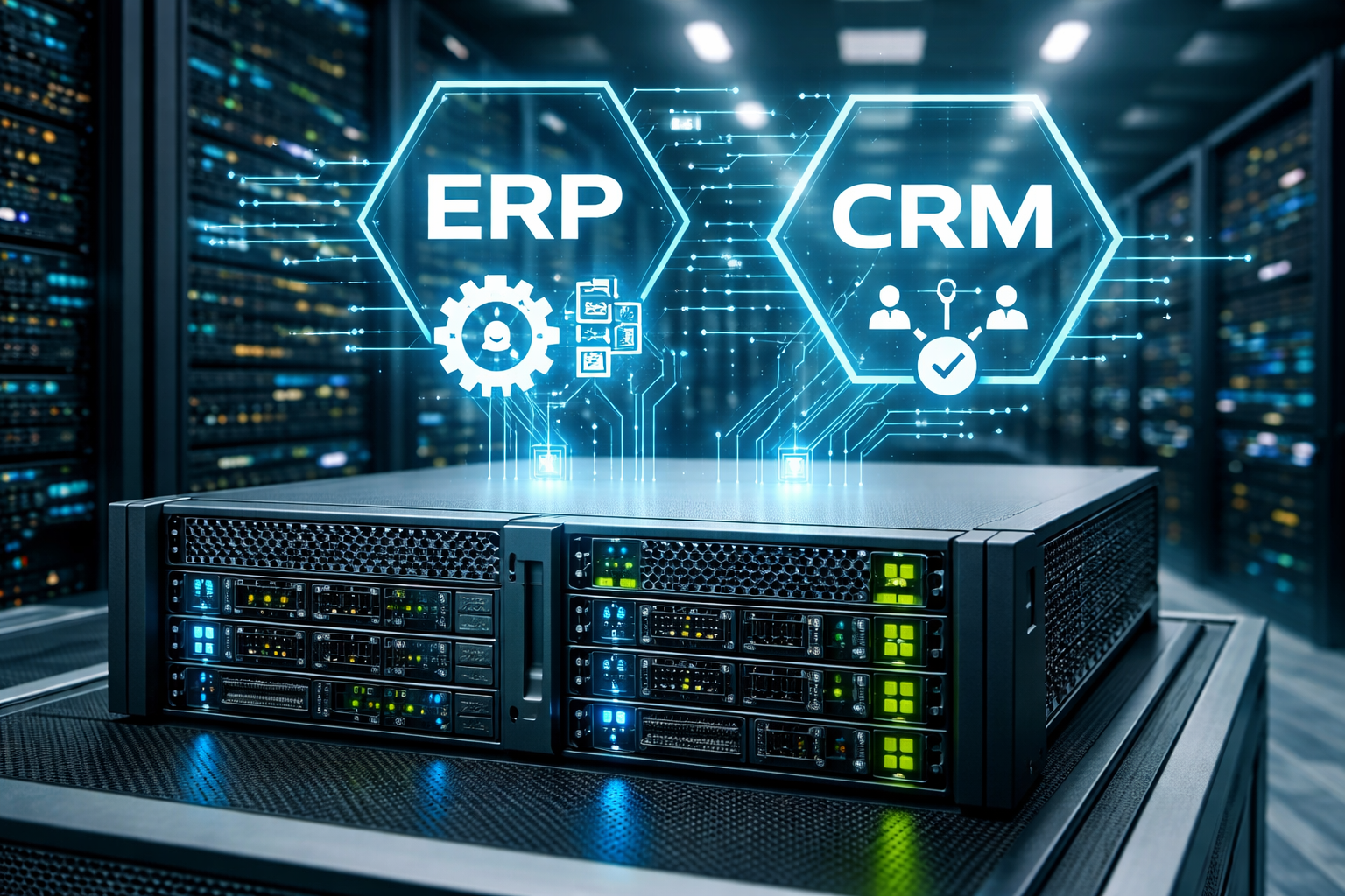 Servidor dedicado: la mejor opción para ERP y CRM empresariales